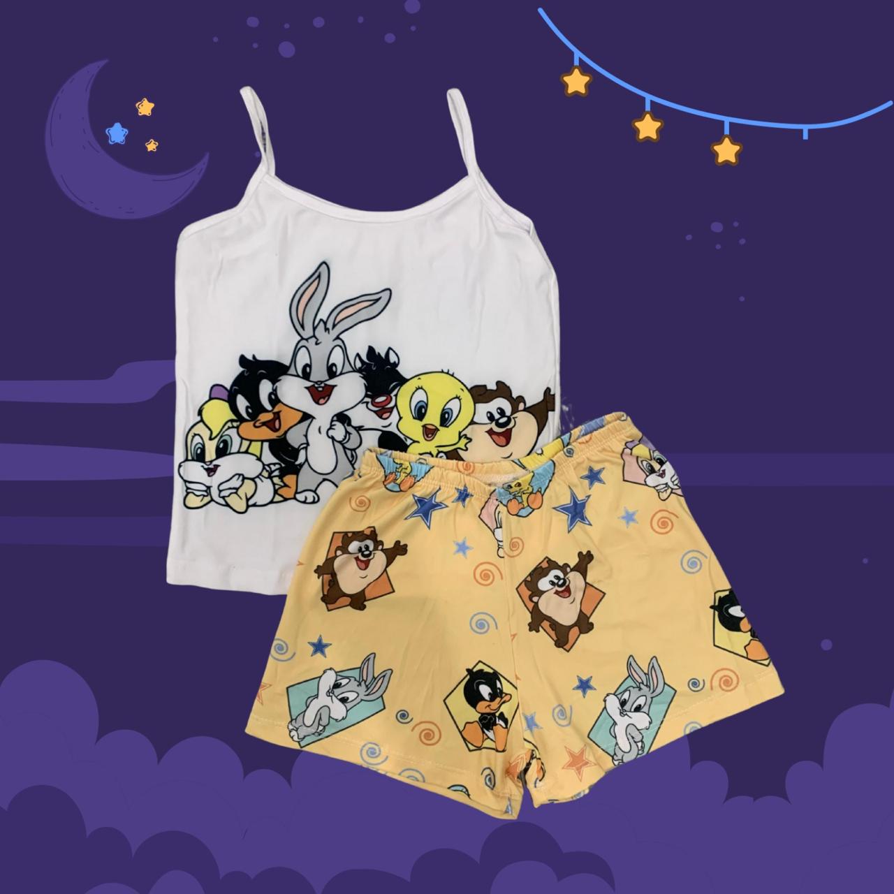 Pijama individual temático mãe ou filha