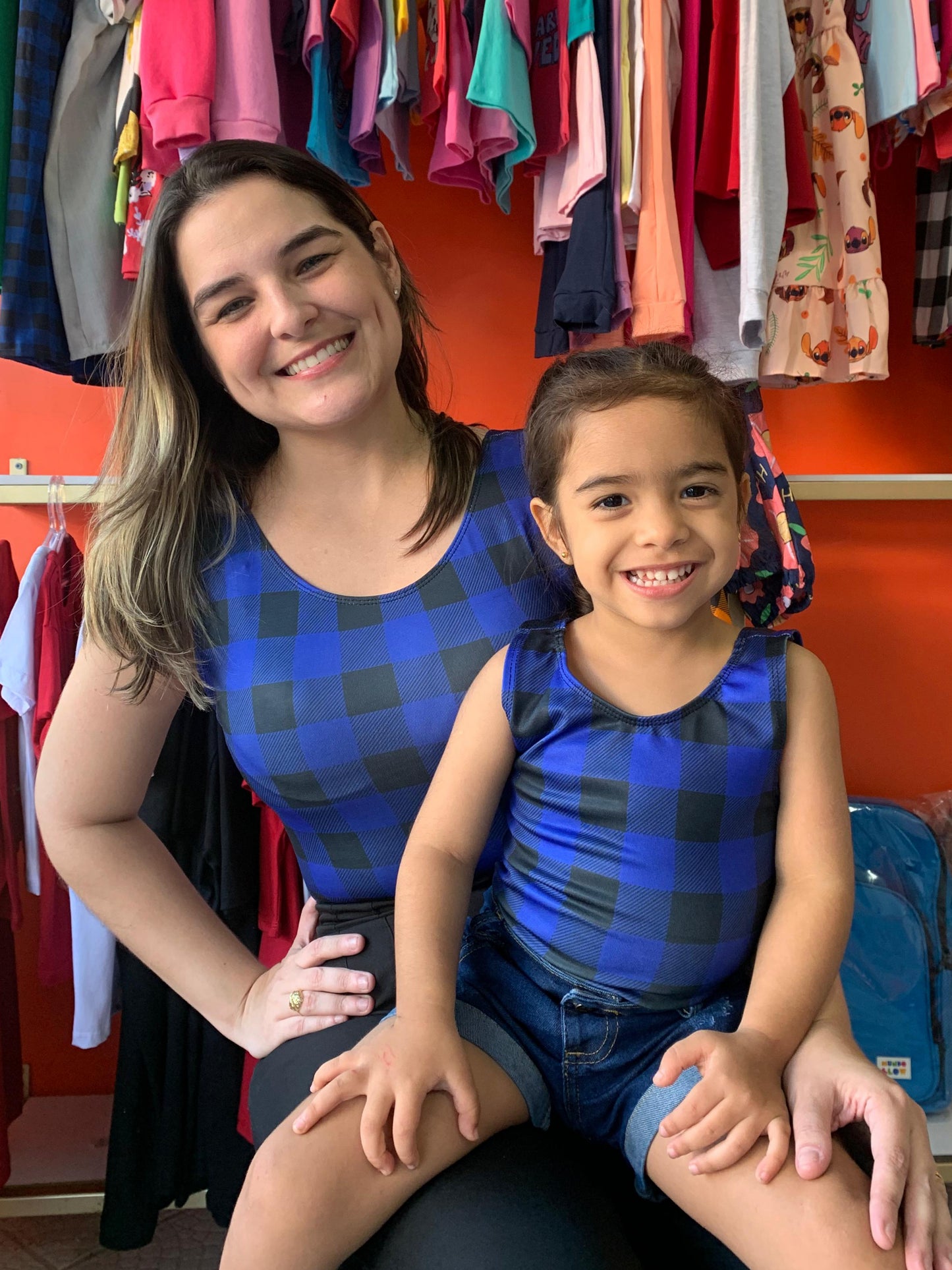 KIT Mãe e Filha JUNINO - 2 Bodys Suplex