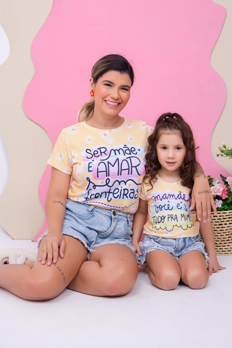 Camisas KIT Tal Mãe Tal Filha