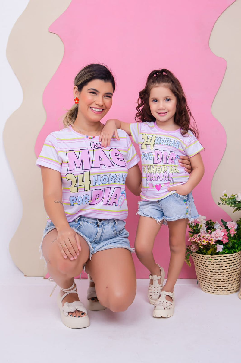 Camisas KIT Tal Mãe Tal Filha