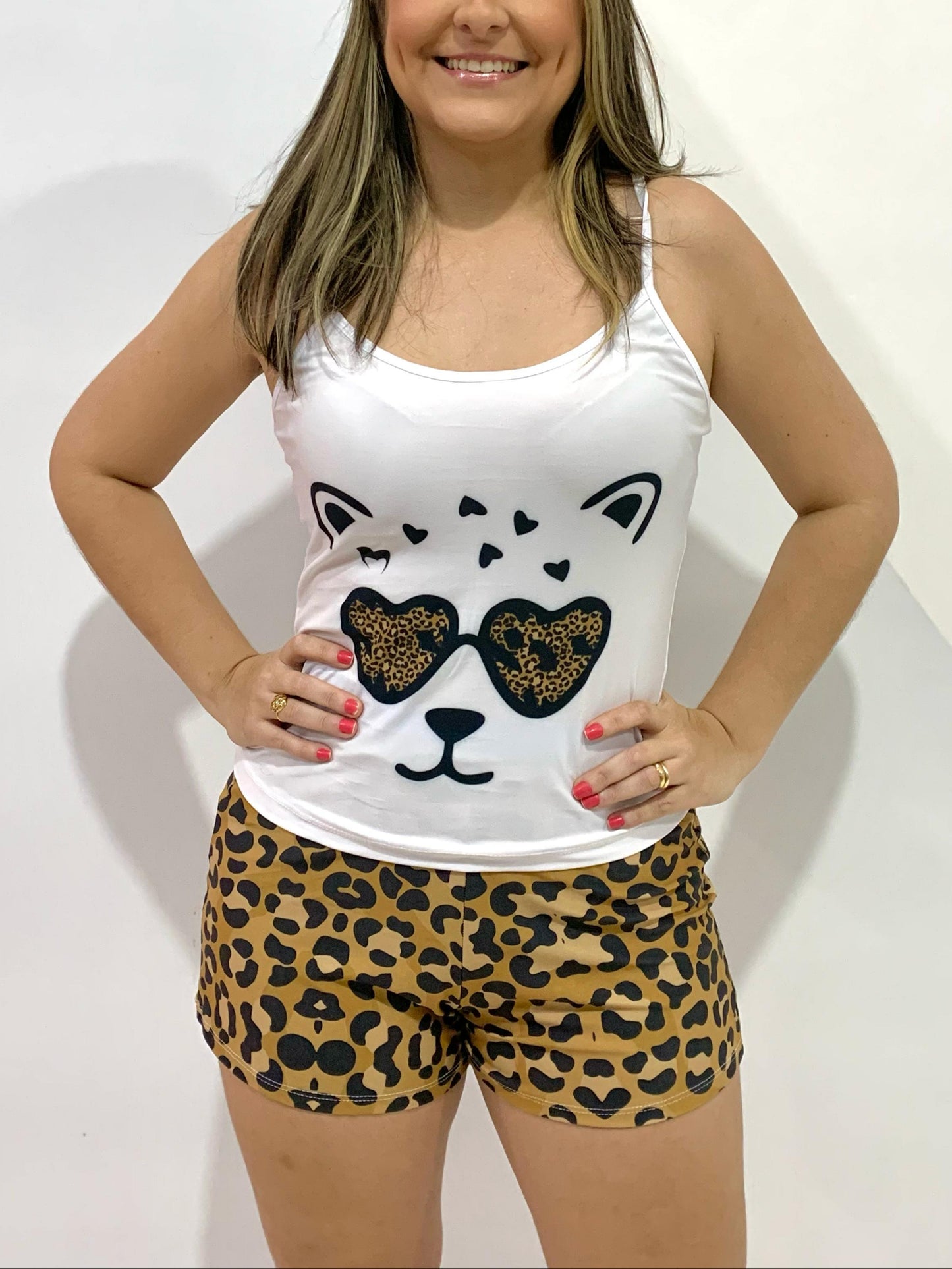 Pijama individual temático mãe ou filha