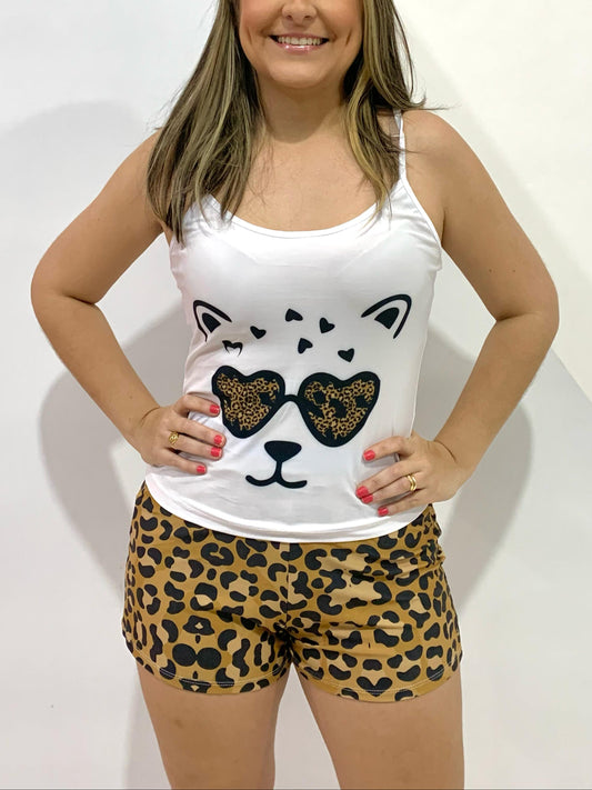 Pijama individual temático mãe ou filha