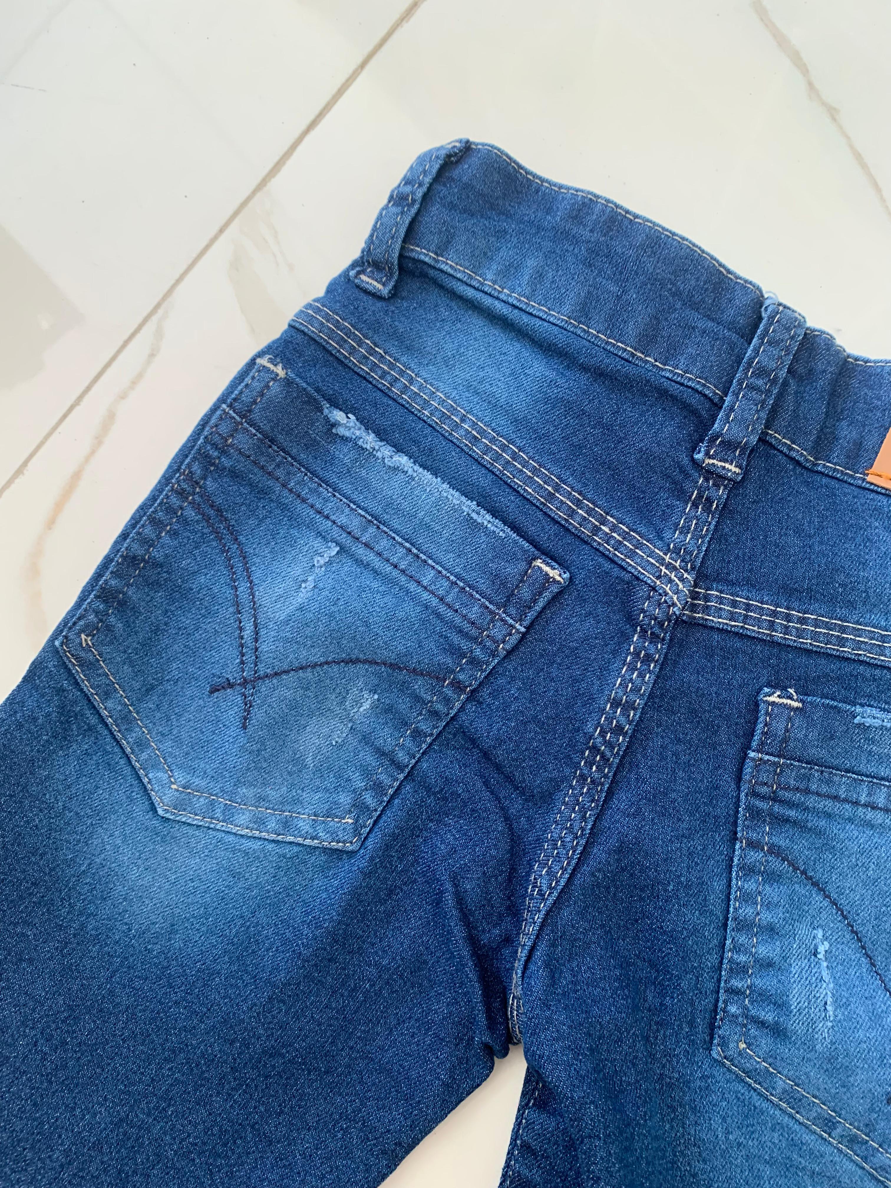 Bermuda Jeans Menino NOVA