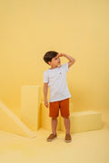 Conjunto Casual de Camisa e Bermuda - Menino