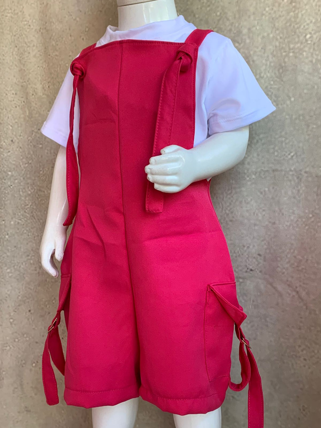 Macaquinho + Cropped - MENINA