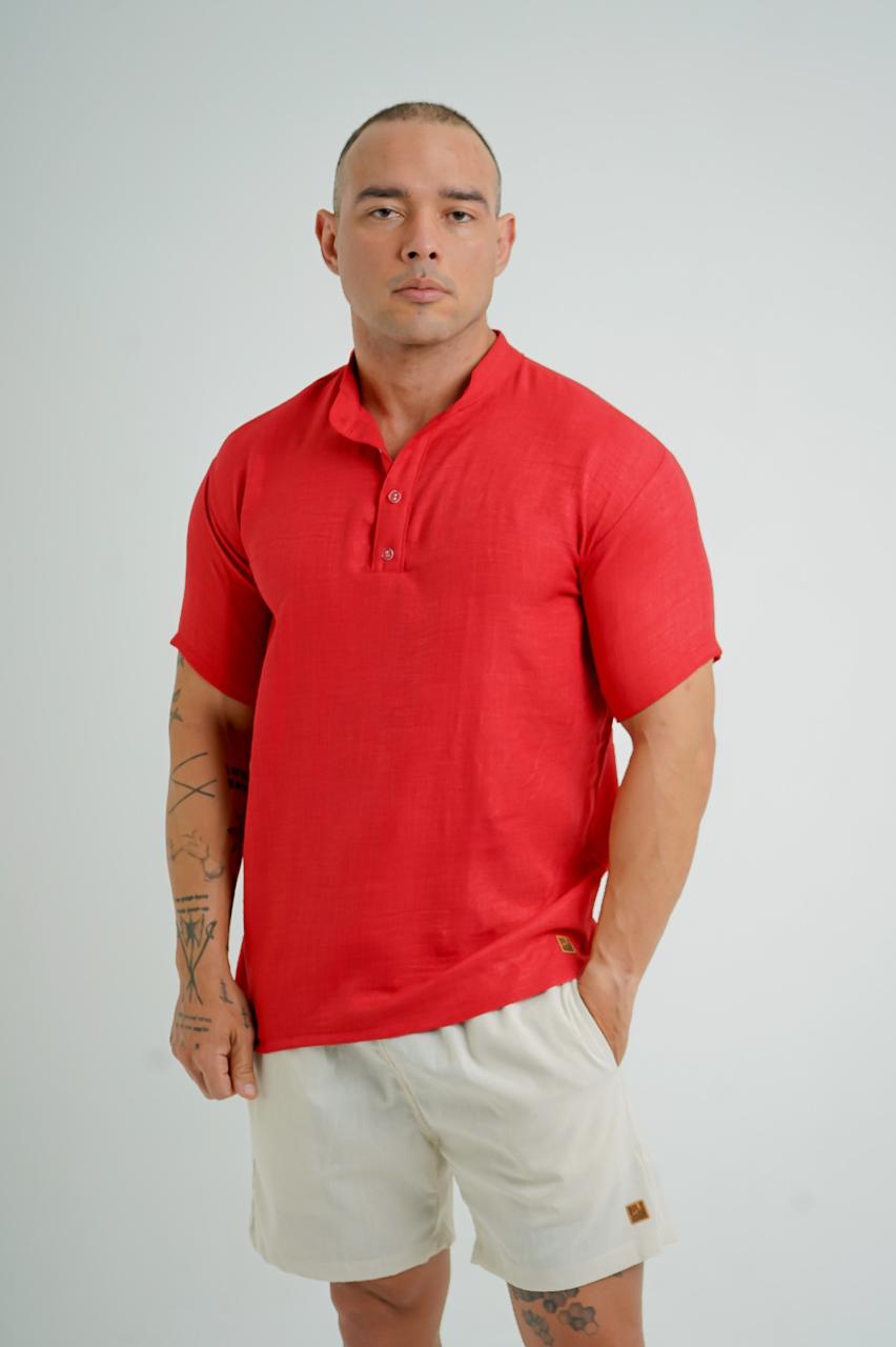 Camisa Linho - ADULTO / Pai - Coleção Família