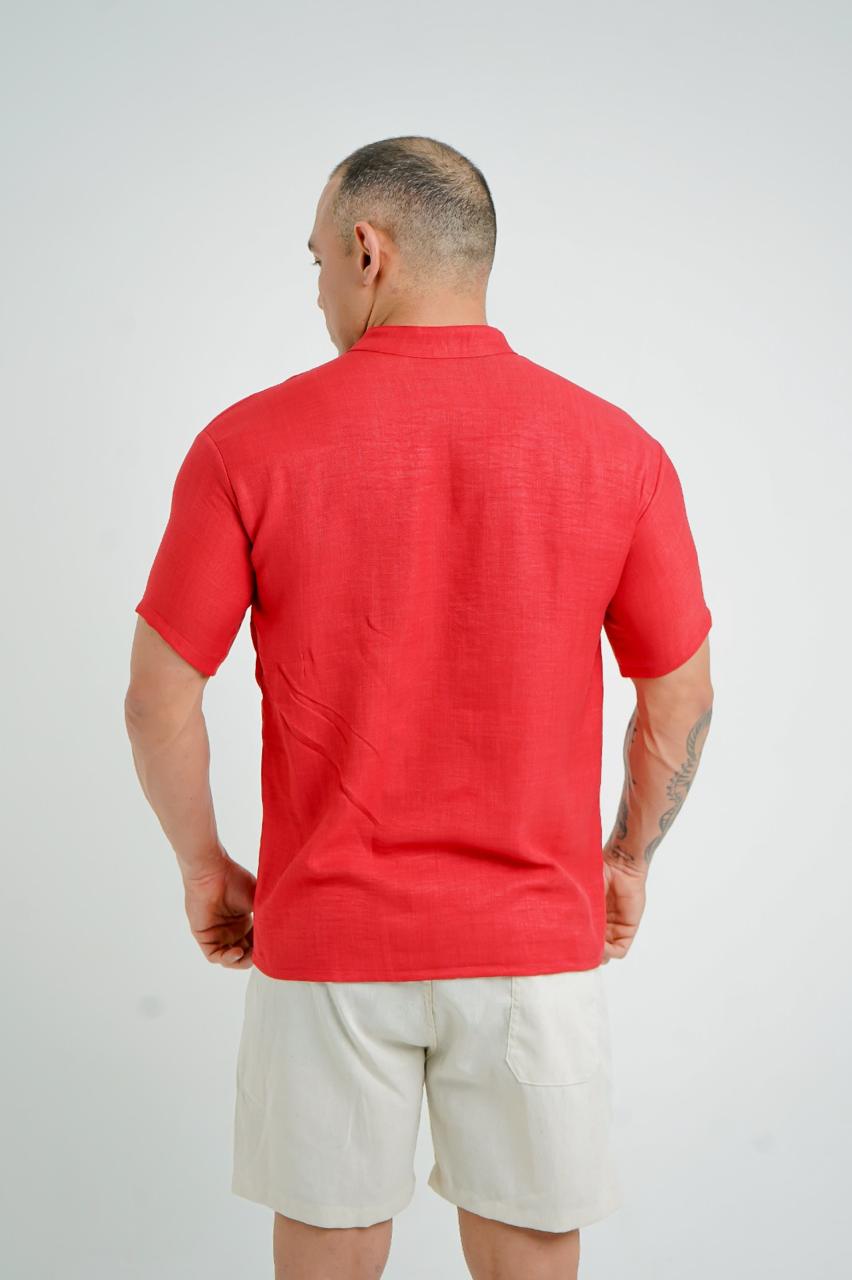 Camisa Linho - ADULTO / Pai - Coleção Família