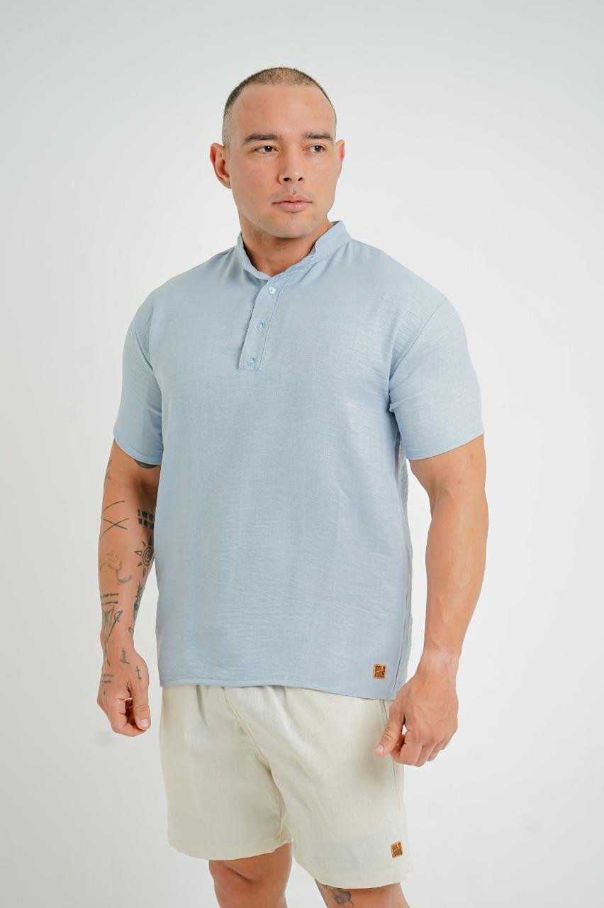 Camisa Linho - ADULTO / Pai - Coleção Família