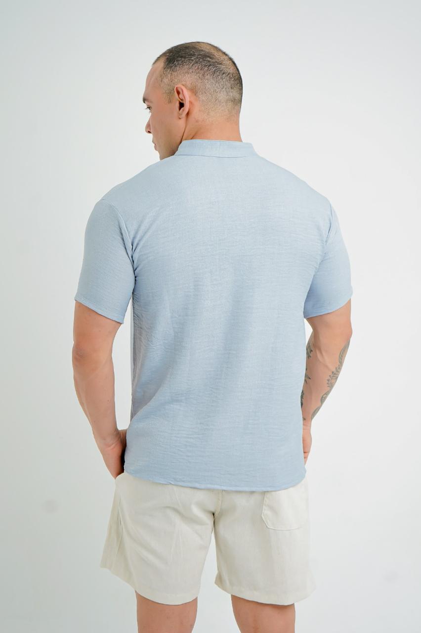 Camisa Linho - ADULTO / Pai - Coleção Família