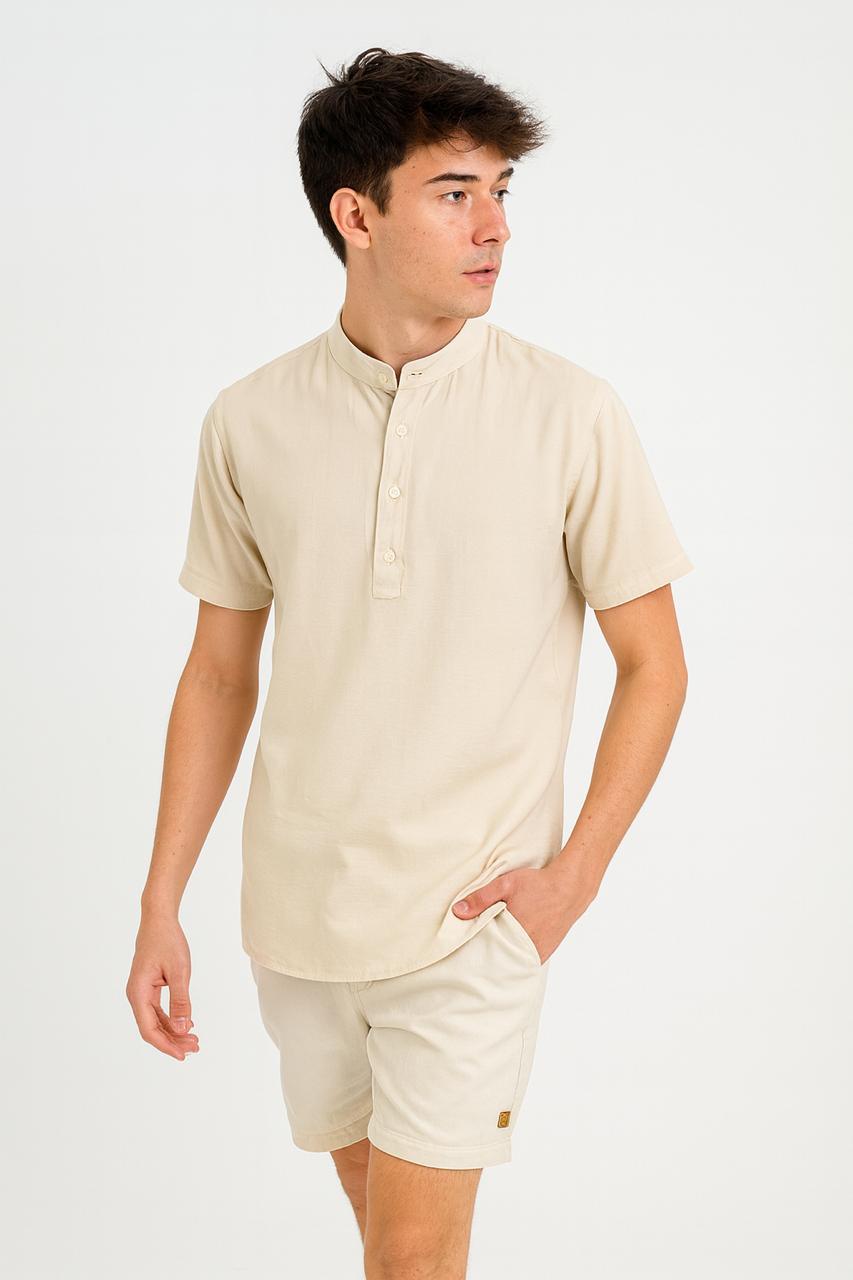 Camisa Linho - ADULTO / Pai - Coleção Família