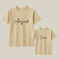 KIT 2 Camisas Mãe e filho(a) - Adulto e infantil