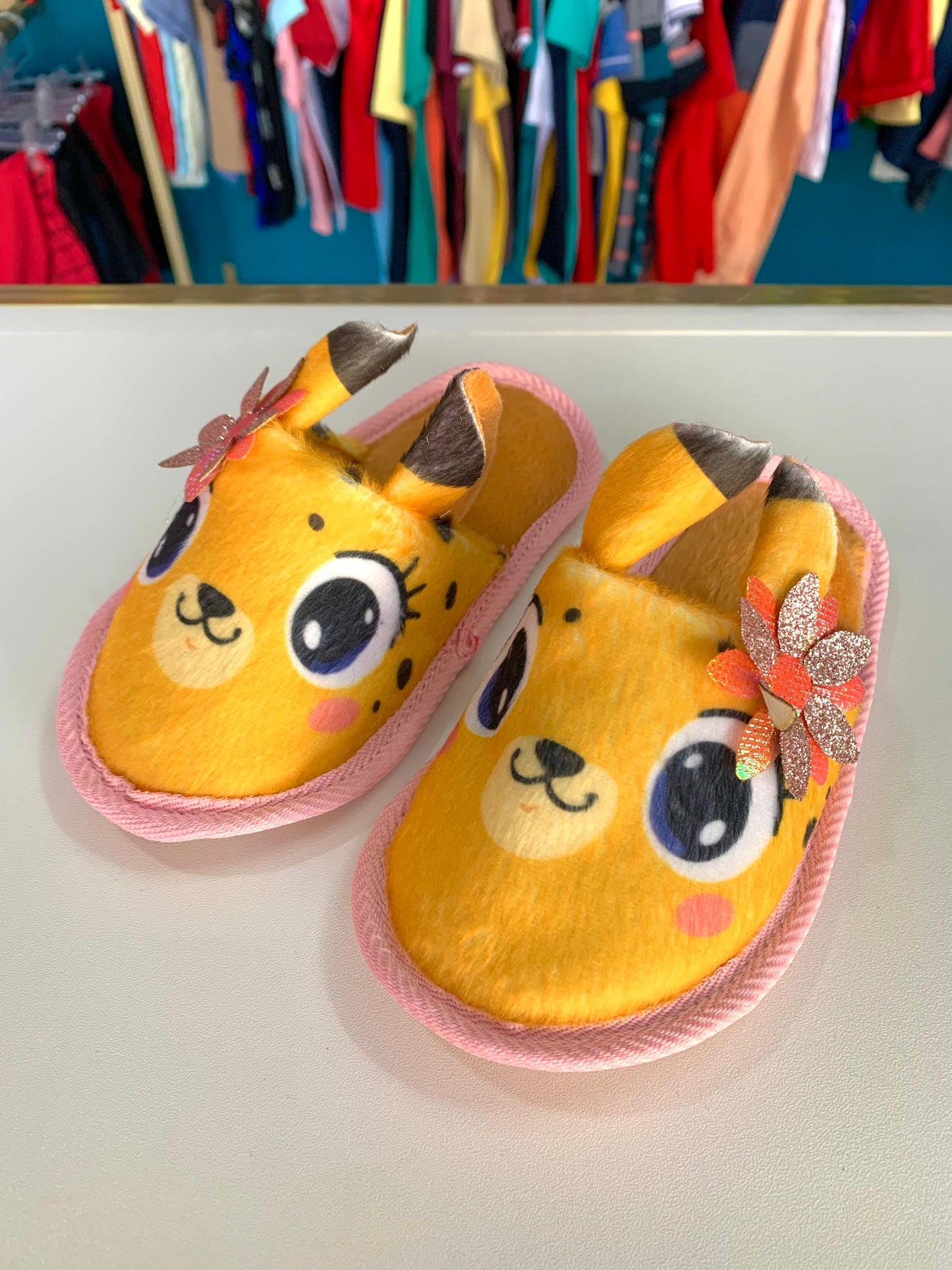 Pantufas Pelúcia infantis Femininas