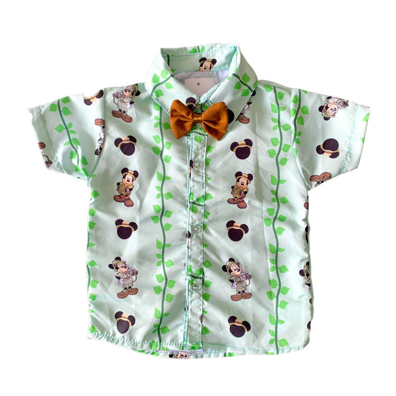 Camisa Mickey Safari BLACK