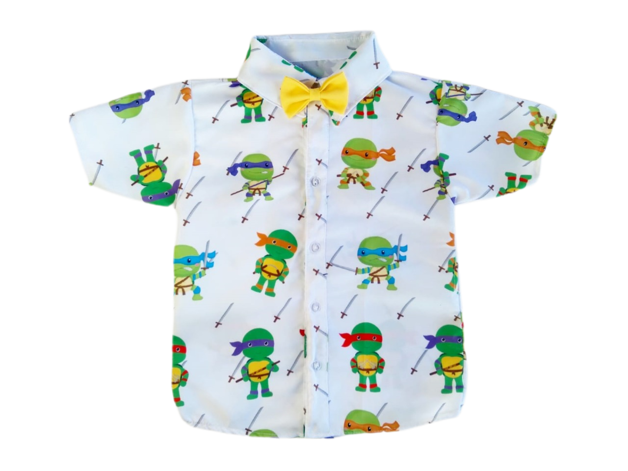 Camisa Temática - Tartarugas Ninjas BLACK