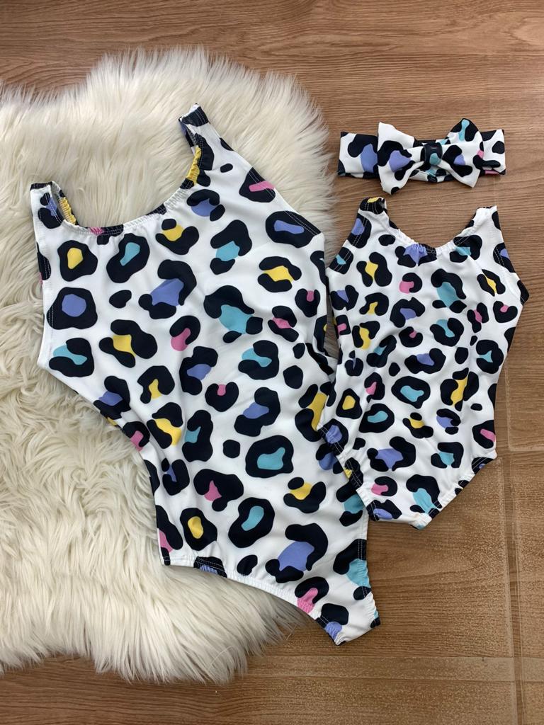 Kit Body Mãe e Filha Estampas Variadas