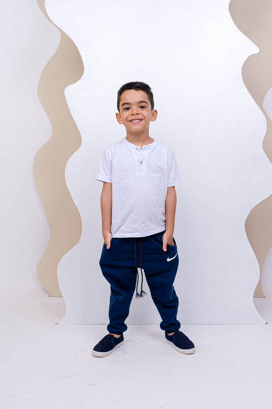 Calça moleton multimarcas Infantil masculina  menino