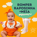 Romper Temático com Meia Feminino Infantil