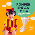 Romper Temático com Meia Feminino Infantil