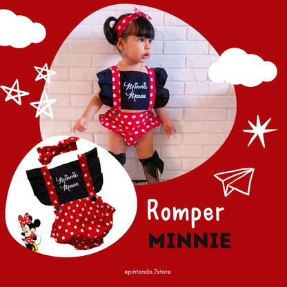 Romper Menina - Temas / Mesversário BLACK