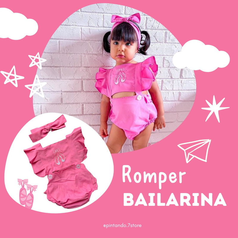 Romper Menina - Temas / Mesversário