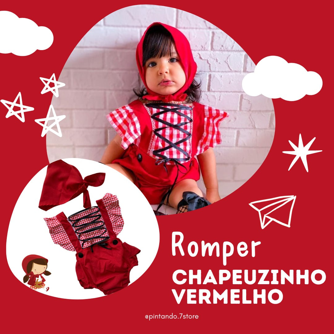 Romper Menina - Temas / Mesversário BLACK