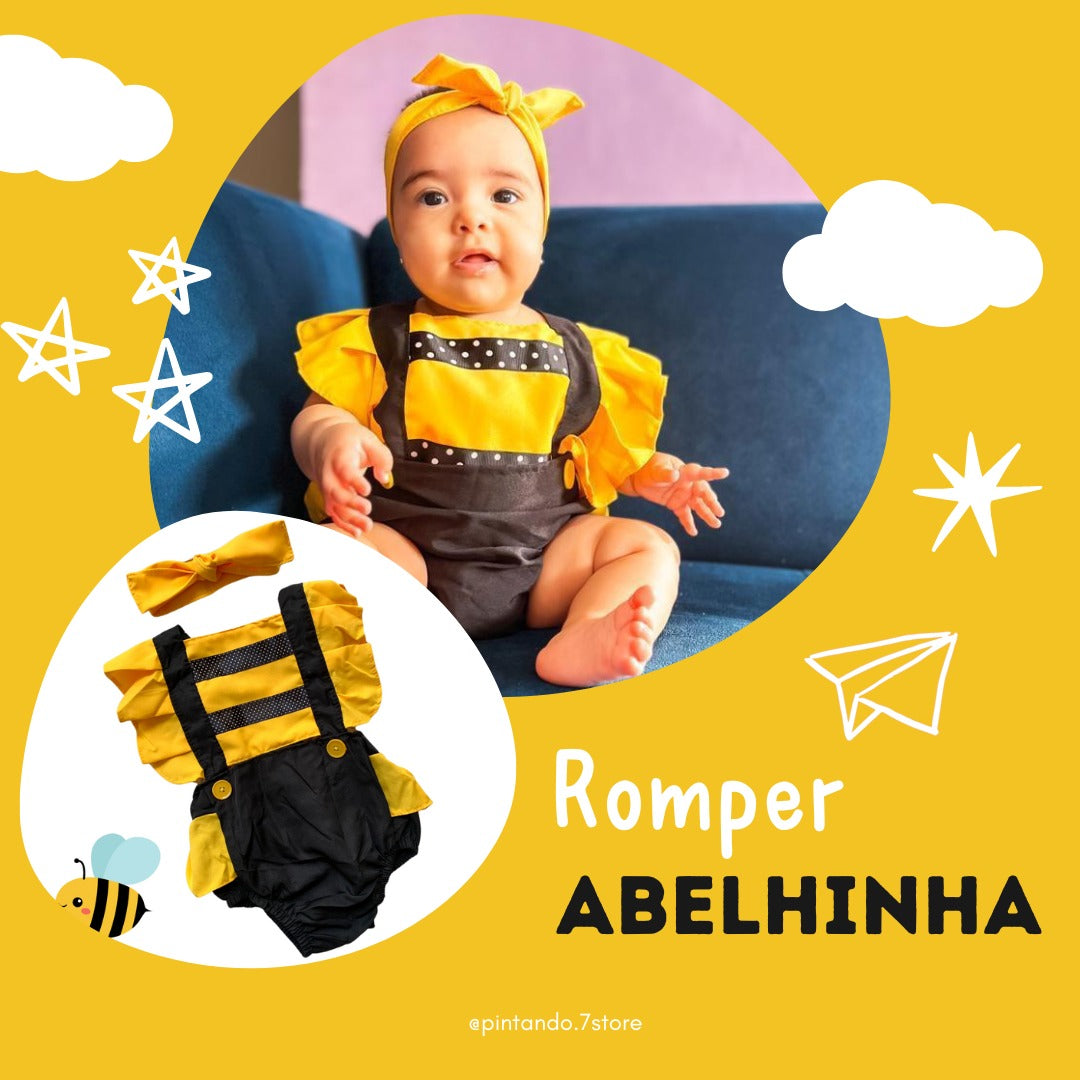 Romper Menina - Temas / Mesversário BLACK