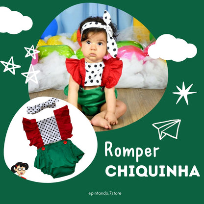 Romper Menina - Temas / Mesversário BLACK