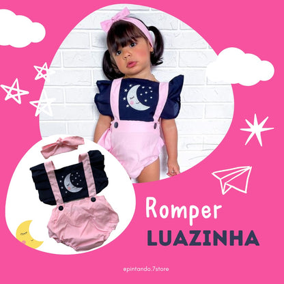 Romper Menina - Temas / Mesversário BLACK