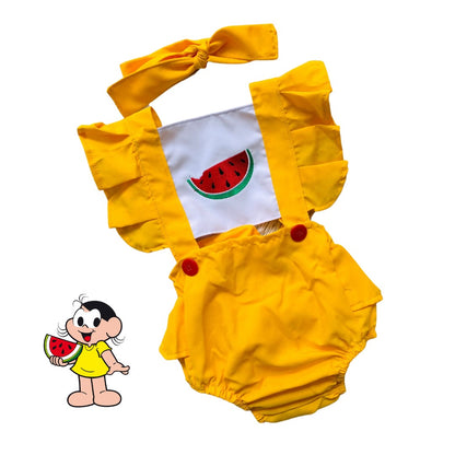 Romper Menina - Temas / Mesversário BLACK