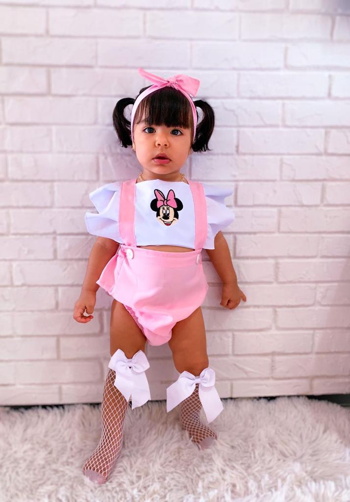 Romper Menina - Temas / Mesversário BLACK