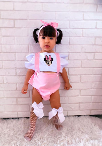 Romper Menina - Temas / Mesversário BLACK
