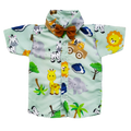 Camisa Safari Baby temática BLACK