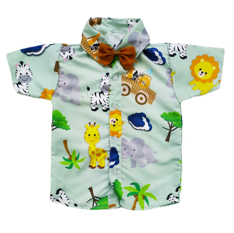 Camisa Safari Baby temática