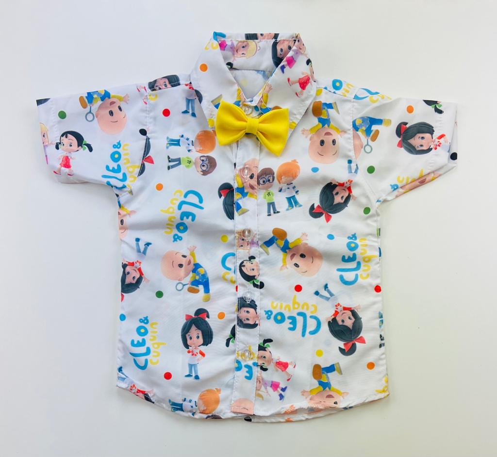 Camisa Cleo e o Cuquin BLACK