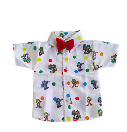 Camisa Patati e Patatá temática BLACK