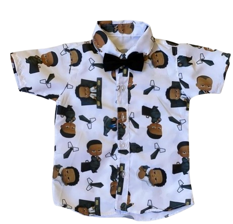 Camisa Poderoso Chefinho Moreno BLACK