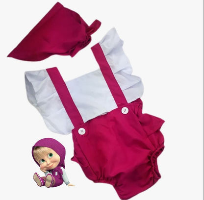Romper Menina - Temas / Mesversário BLACK