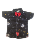 Camisa Mickey Estampada Preta BLACK
