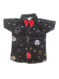 Camisa Mickey Estampada Preta BLACK