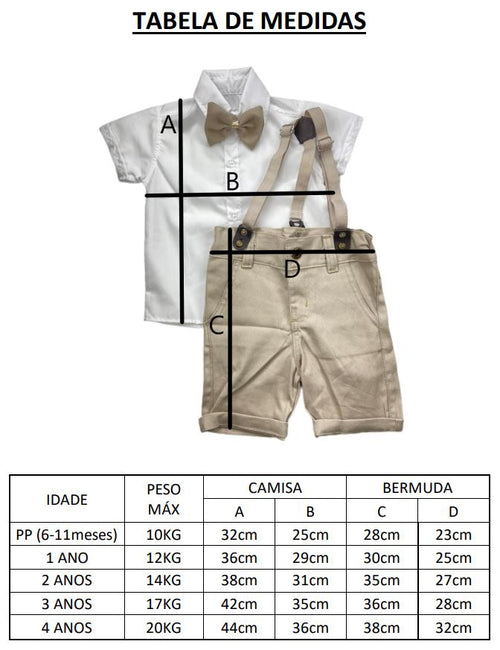 Batizado - Conjunto Azul com marinho