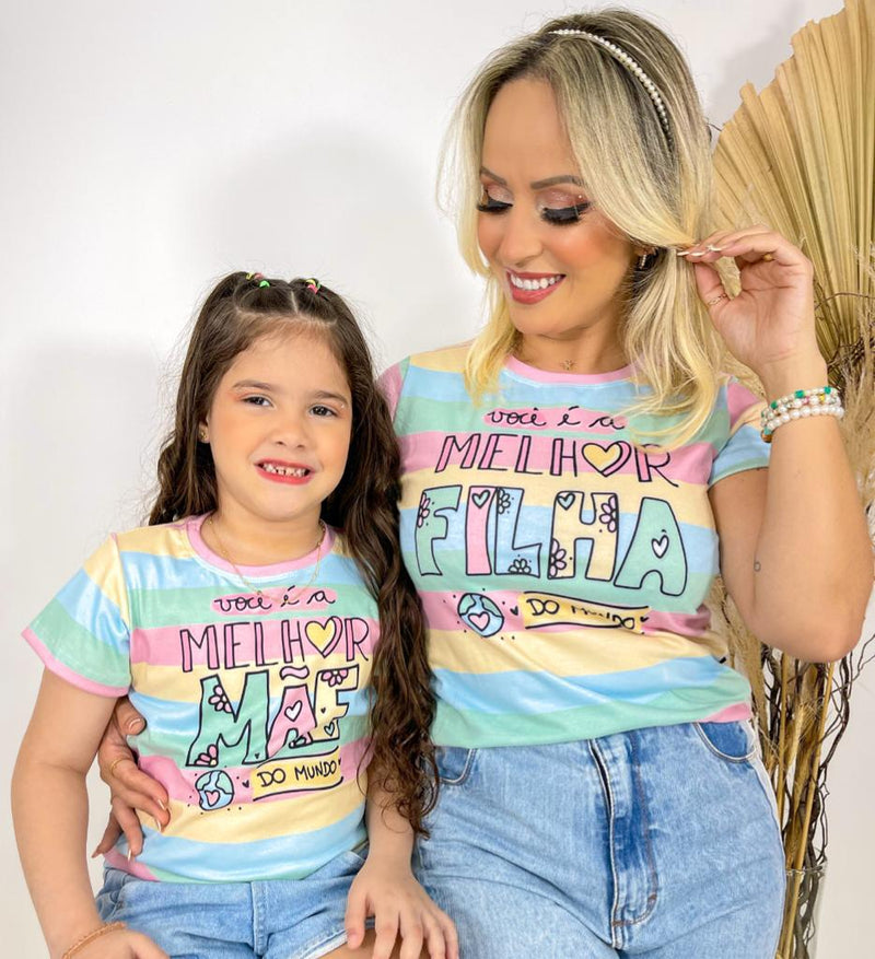 Camisas KIT Tal Mãe Tal Filha