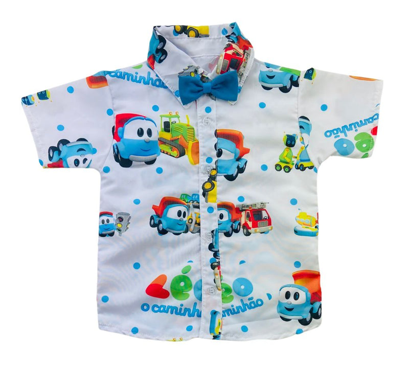 Camisa Leo o Caminhão BLACK