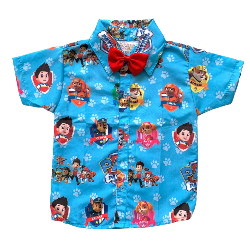 Camisa Patrulha Canina Azul