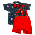 Mickey Preto Estampado- Conjunto Temático