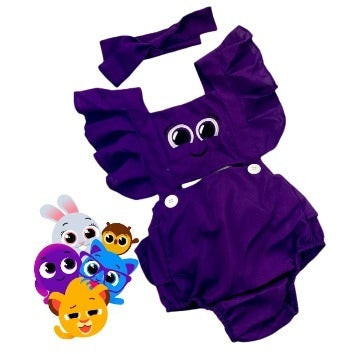 Romper Menina - Temas / Mesversário BLACK