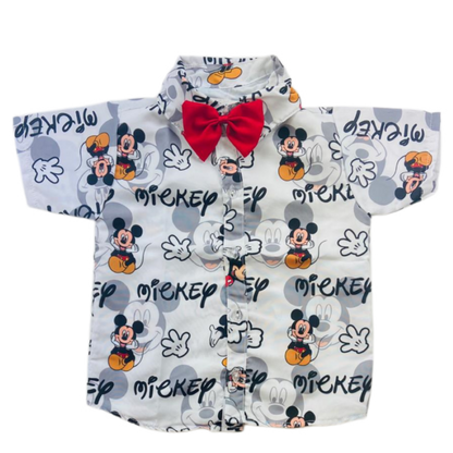 Camisa Mickey temática BLACK