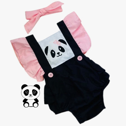 Romper Menina - Temas / Mesversário BLACK