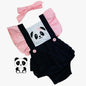 Romper Menina - Temas / Mesversário BLACK